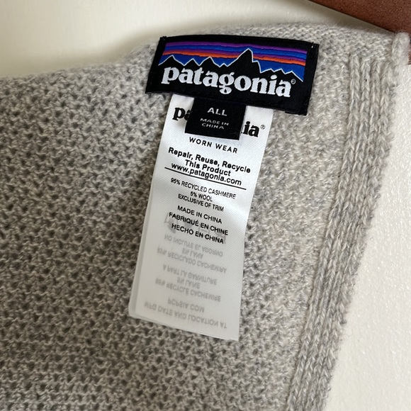 Patagonia Recycled Cashmere Scarf 